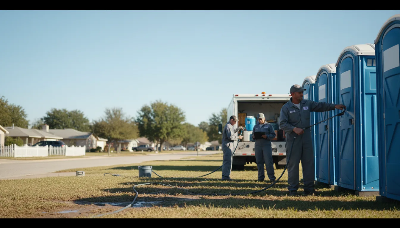 Long-Term Portable Toilet Rental in Castlewood, SD near me
